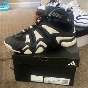 Adidas Crazy 8 Black and White High-Tops